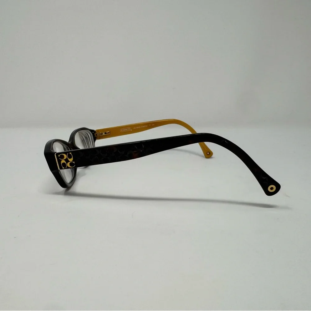 Coach Eyeglasses Women FRAMES ONLY HC 6002 Cecilia 51-16-135 Dark‎ Tortoise 406